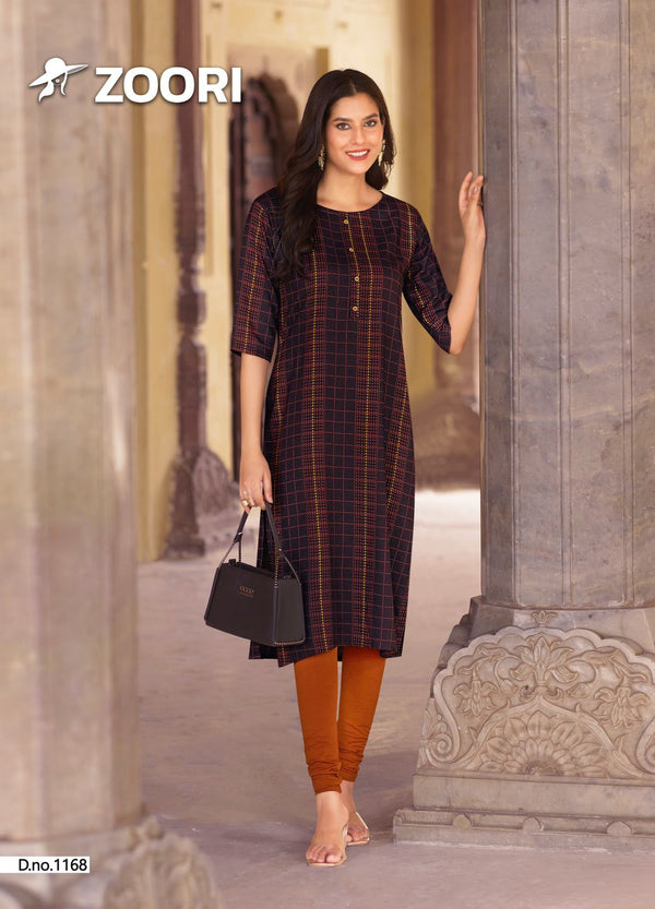 Black Kurti for Casual Outings-Akshara-28